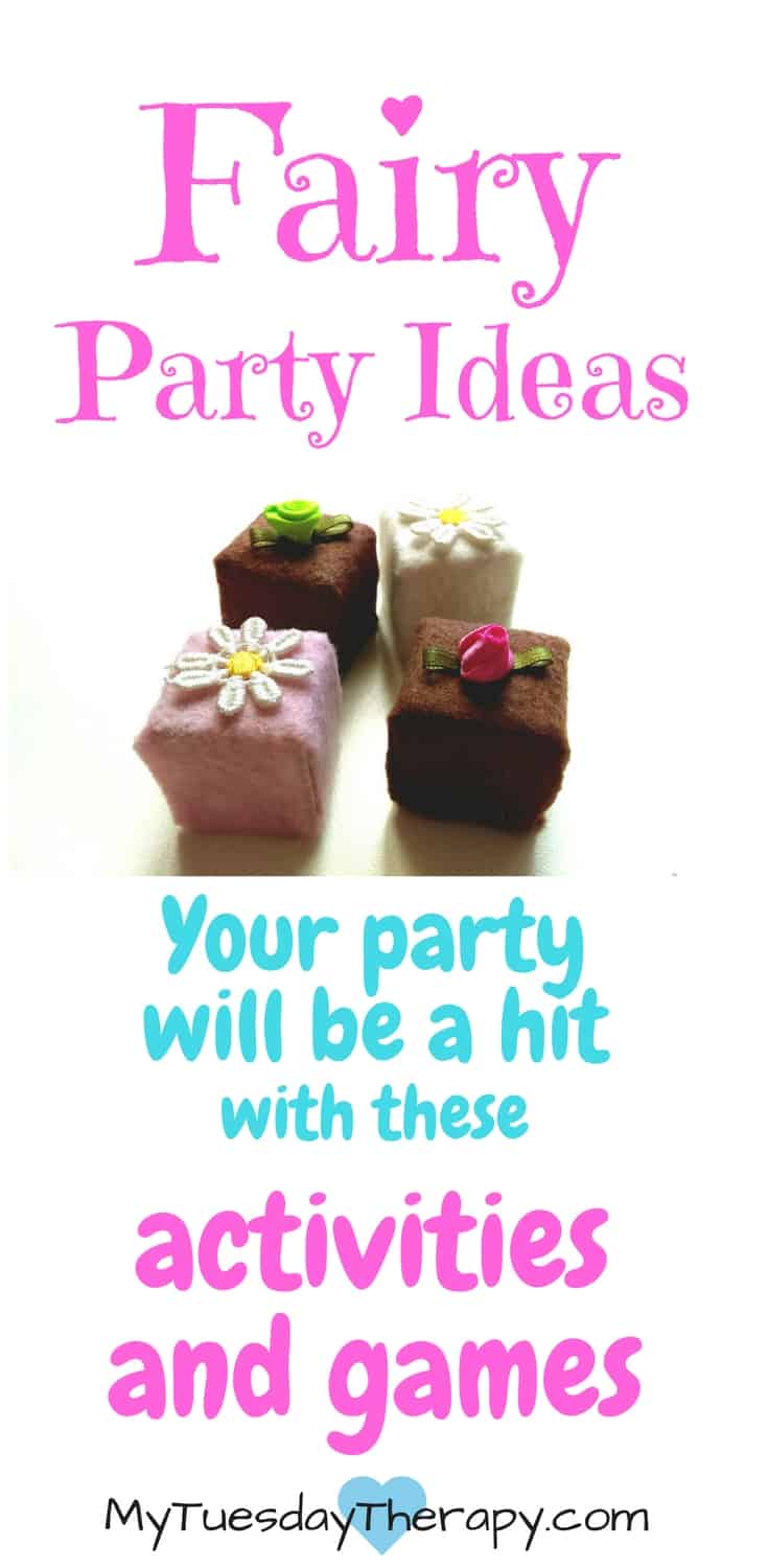 Fairy Party Ideas | The little fairies will love to prepare delicious desserts, and enjoy them sitting on flower pillows. They will also have fun listening to a fairy story, preparing play desserts, and playing sweet games. | Fairy Party Decorations | Fairy Party Games | Fairy Party Food | Fairy Book | #fairyparty #birthdayparty #funforkids