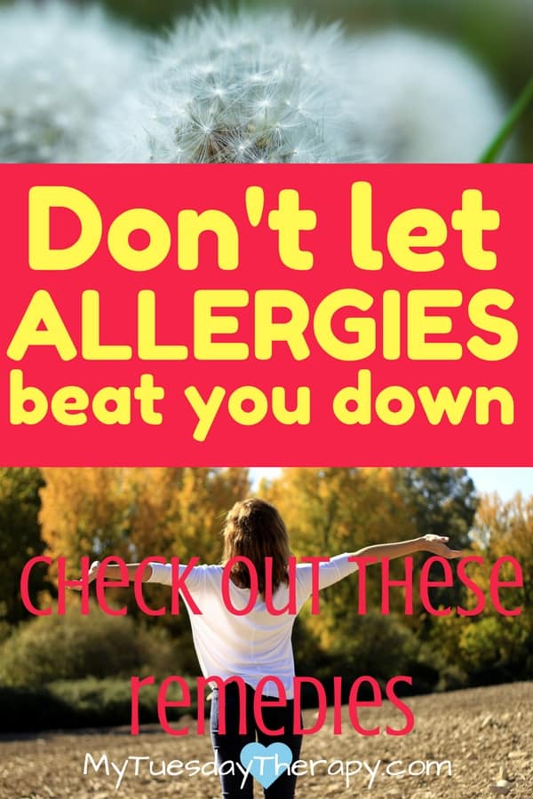 It is that time of year again! Strengthen your immune system and fight the symptoms with these natural allergy remedies. #allergies #naturalremedies #allergyrelief