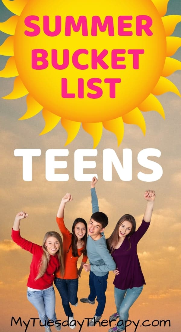 Summer Bucket List For Teens and Tweens
