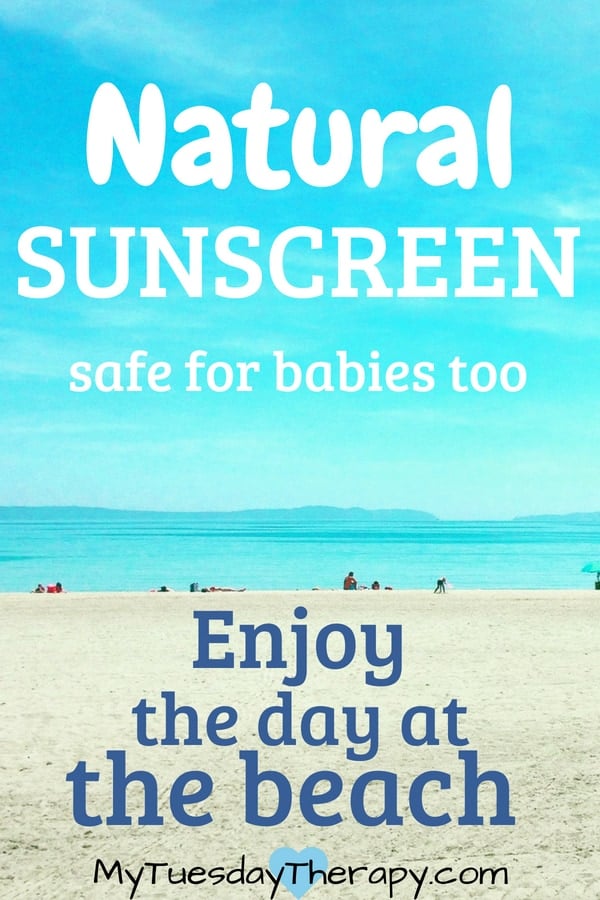 Natural Sunscreen for the whole family. This fragrance free sunscreen is safe for babies too.
