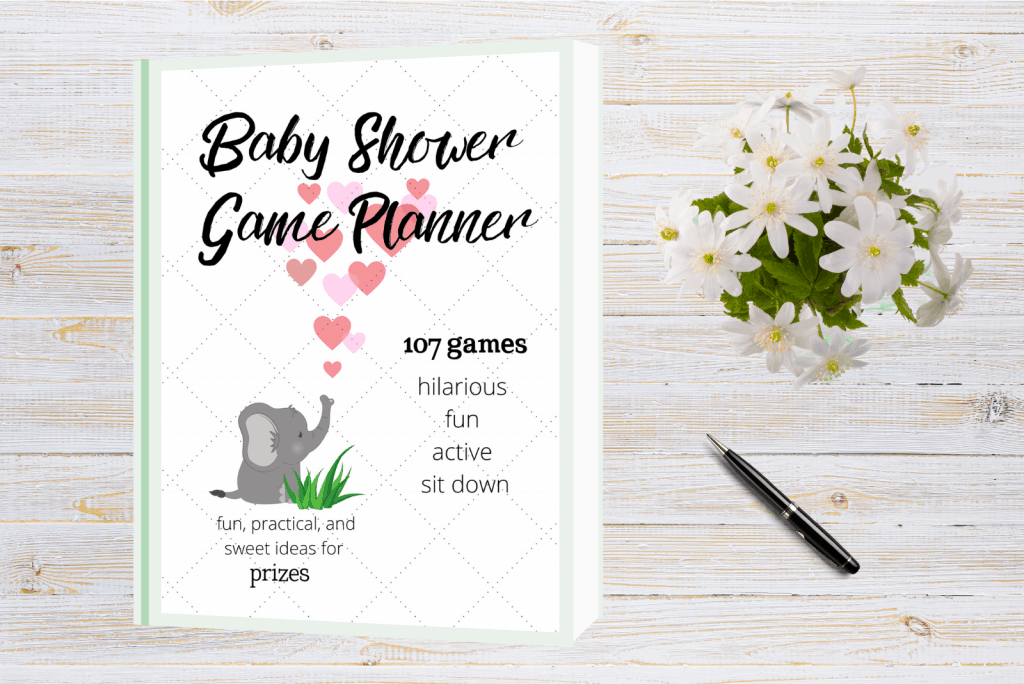 baby shower game ideas and planner. Baby shower ebook