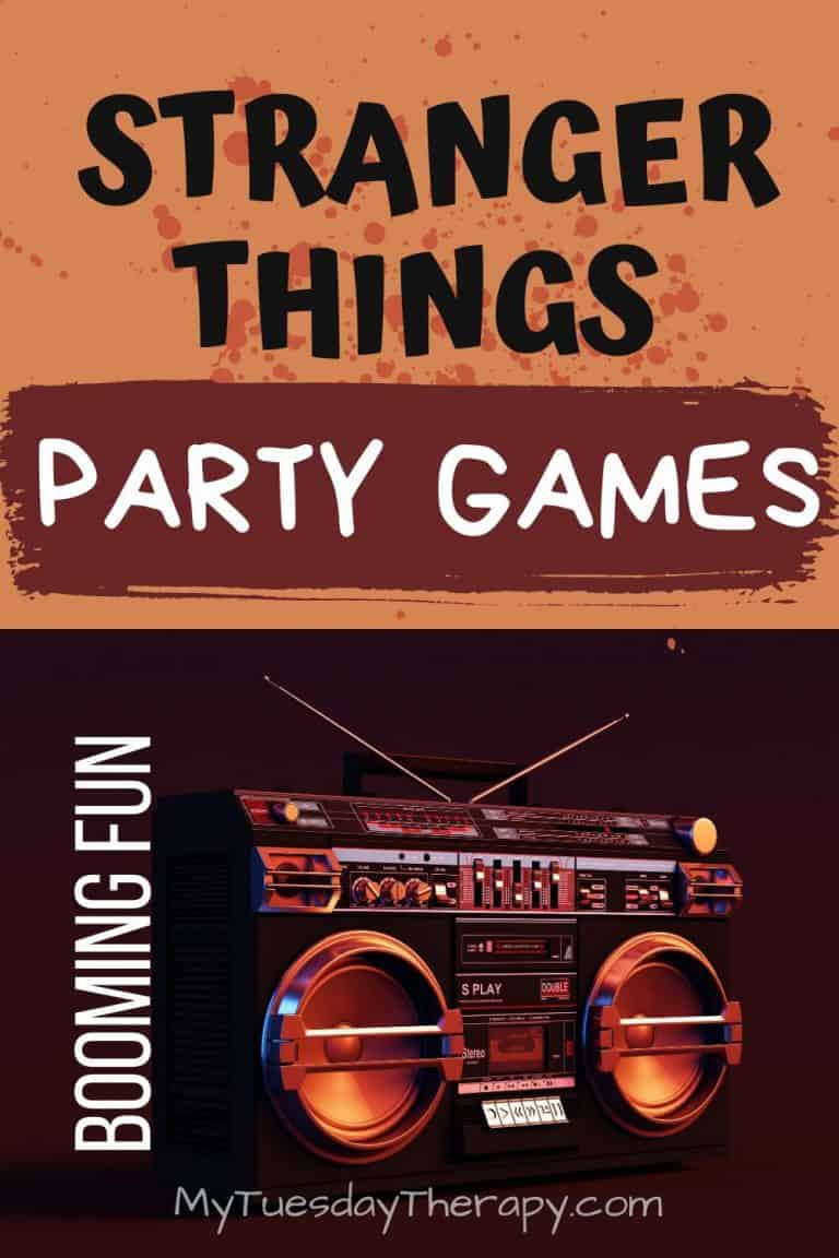 19 Stranger Things Party Games and 7 Awesome Favor Ideas